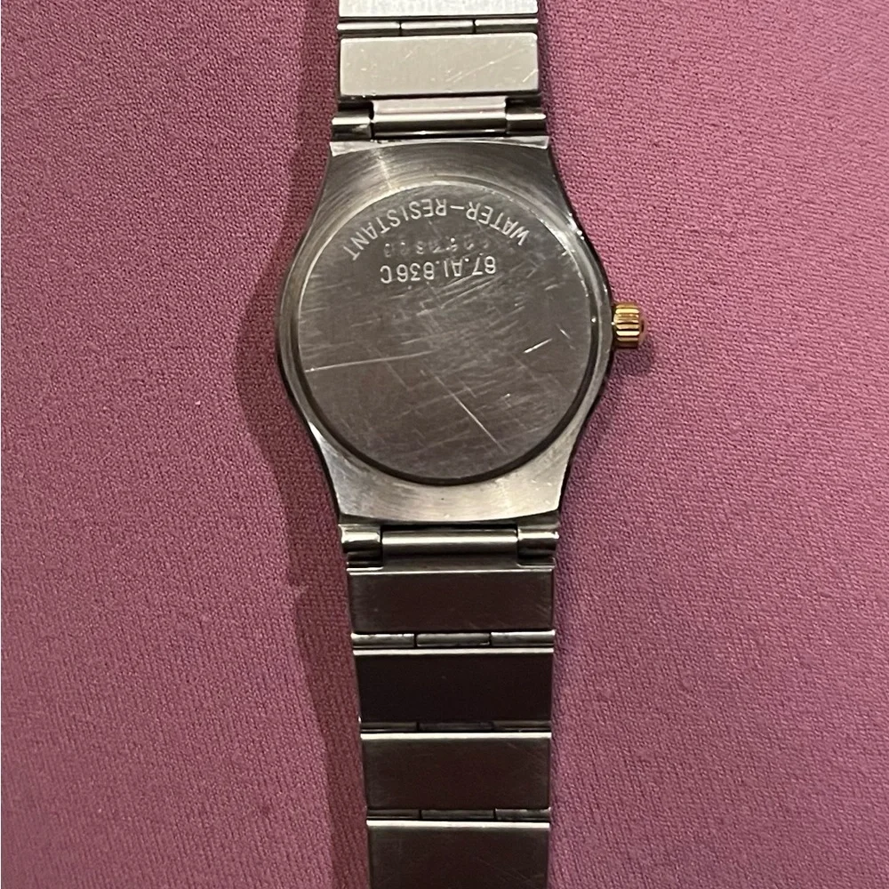 Mavado Gold and Black Womens Watch - Picture 2 of 2
